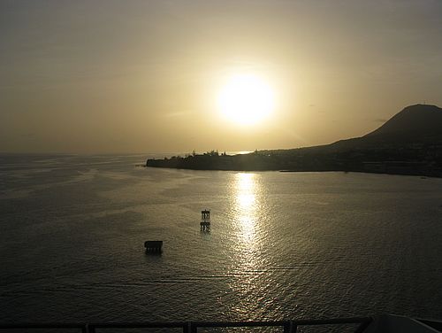 St. Kitts Sonnenuntergang
