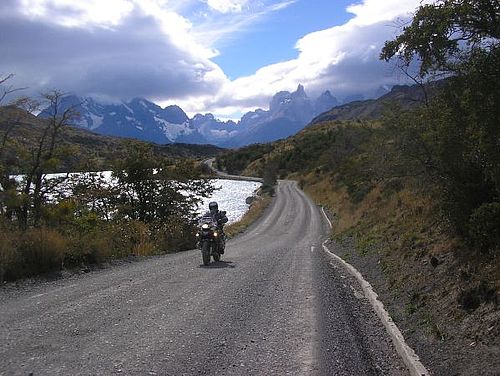 Unterwegs mit dem Motorrad in Patagonien
