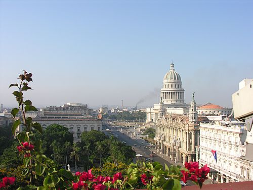 Blick auf Havanna und das Capitolio
