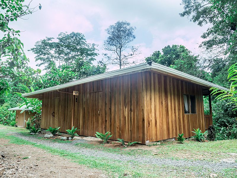 Bungalow der Los Campesinos Eco-Lodge
