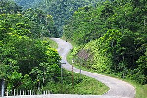 Hummingbird Highway in Belize