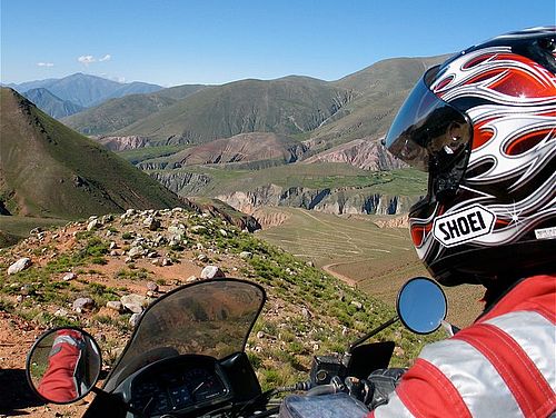 Motorradfahren in Argentinien