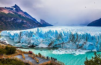 Blick auf den Perito Moreno Gletscher