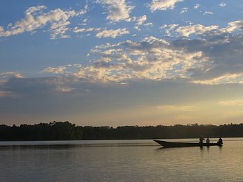 Sonnenuntergang auf dem Sandoval Lake