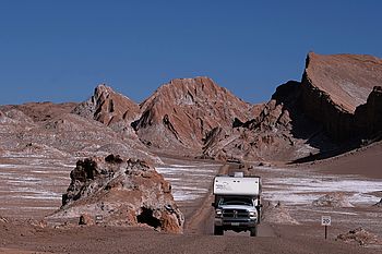 Atacama Camper unterwegs im Valle da la Luna