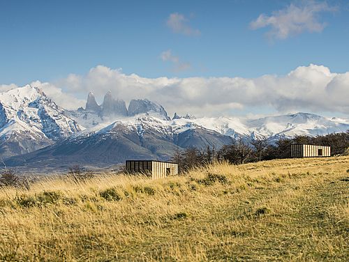 Lage des Awasi Hotels in Patagonien