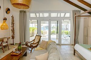 Seafront Suite mit kleinem Pool (Beispielbild), The Lodge at Jaguar Reef Seafront Suite mit kleinem Pool auf der Terrasse in The Lodge at Jaguar Reef