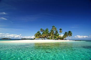Palmengesäumte San Blas Inseln Palmengesäumte San Blas Inseln
