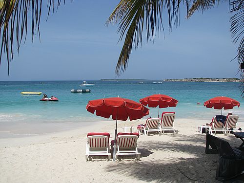 Strand auf St. Maarten