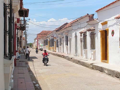 Straße in Mompox