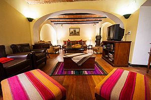 Eingangsbereich, Hostal Naira Eingangsbereich des Hostals Naira in La Paz
