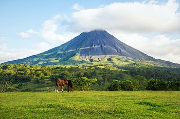 Arenal Nationalpark mit Vulkan Arenal