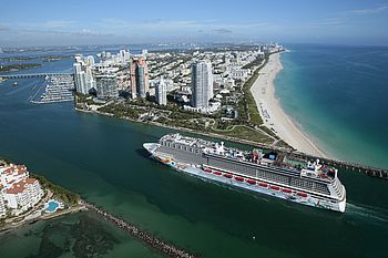 Hafeneinfahrt in Miami Beach