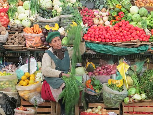 Marktleben in La Paz