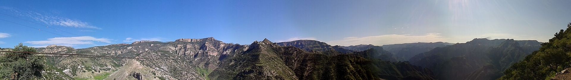 Panoramablick Kupfercanyon