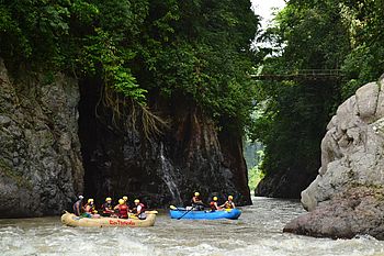 Rafting auf dem Pacuare-Fluss