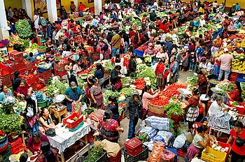 Markttag in Chichicastenango
