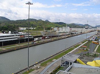 Panama-Kanal Schleuse