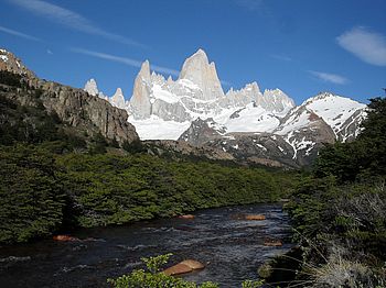 Blick auf das Fitz-Roy-Massiv © Walk Patagonia