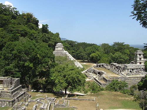 Palenque Ruinen