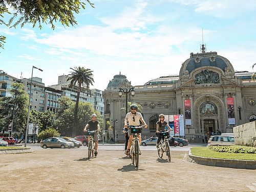 Erkunden Sie Santiago de Chile mit dem Fahrrad