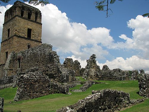 Ruinen in Panama Viejo