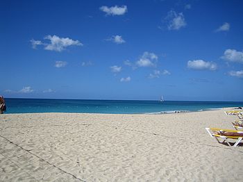 Strand auf Antigua