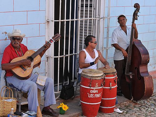Musiker „Los Pinos“