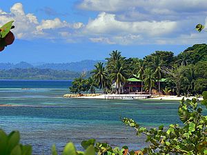 Insel im Archipel Bocas del Toro