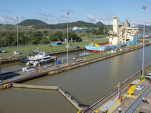 Der berühmte Panamakanal