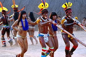 Javari Fest der Xingu